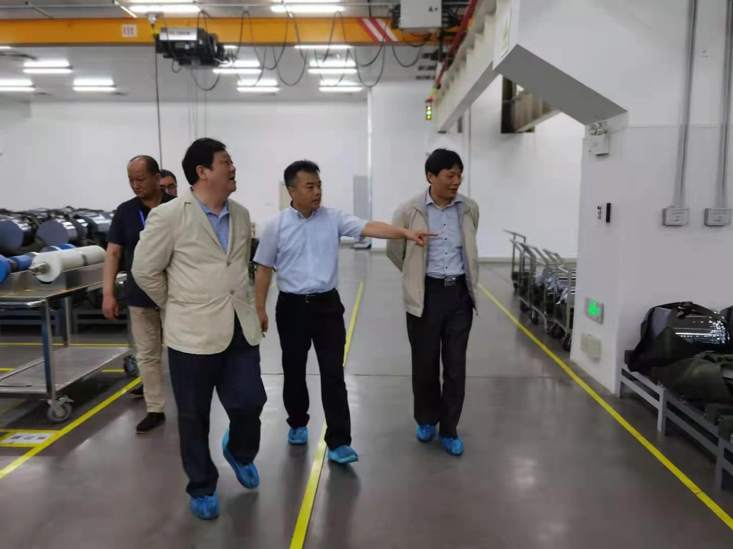 华球体育（中国）科技公司集团纪委书记曹泊宇赴山东产业基地调研