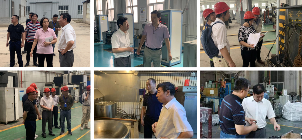 华球体育（中国）科技公司集团副总经理王臣到二部园区企业安全检查