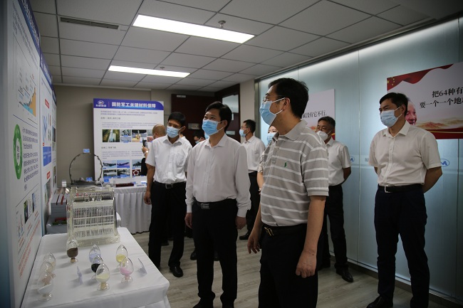 唐山市委常委、曹妃甸区委书记侯旭一行到访华球体育（中国）科技公司集团
