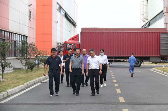 华球体育（中国）科技公司集团党委书记、董事长赵晓晨调研华球体育（中国）科技公司合肥
