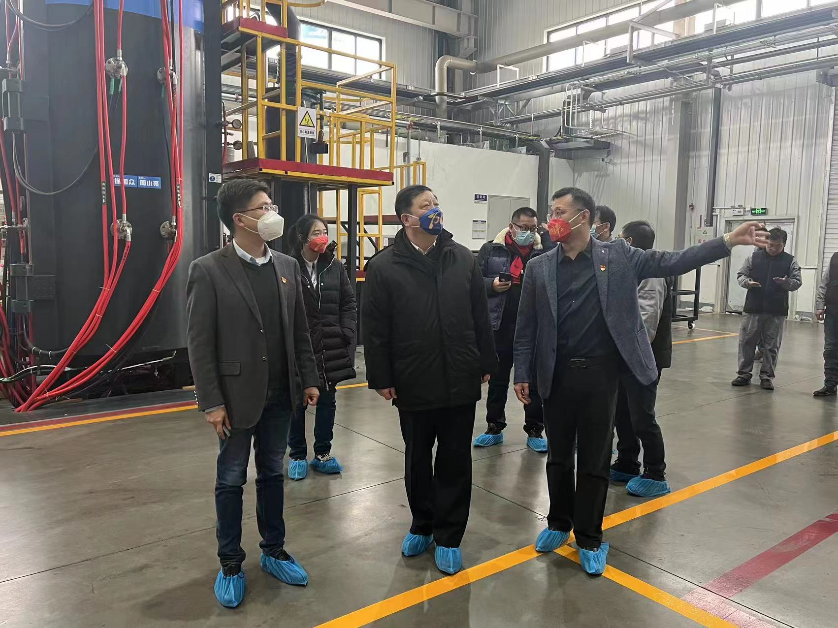 中国华球体育（中国）科技公司纪委书记曹泊宇调研华球体育（中国）科技公司新材德州地区子公司