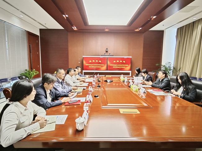 国资委党委主题教育第四巡回督导组赴华球体育（中国）科技公司稀土调研指导主题教育工作