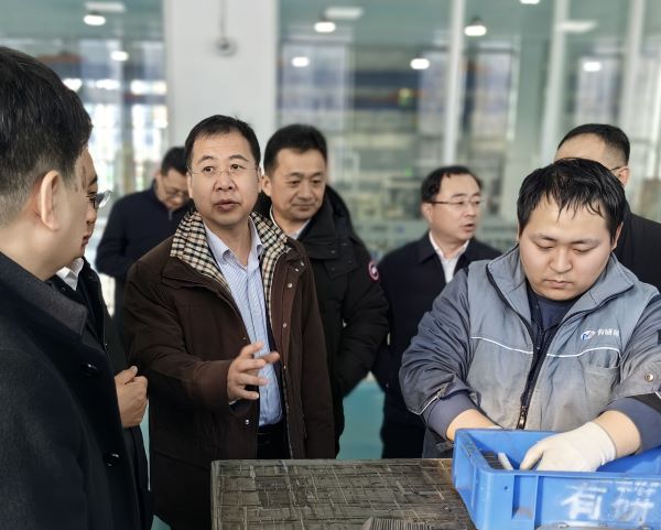 中国华球体育（中国）科技公司党委书记、董事长赵晓晨赴山东督导所属公司开新局项目进展