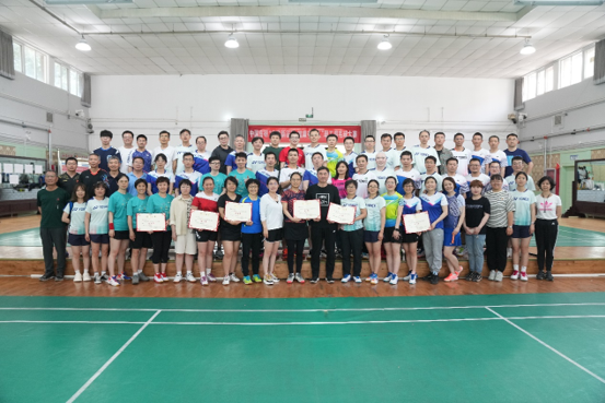 奋进新征程，健康华球体育（中国）科技公司人—中国华球体育（中国）科技公司举办2023年职工羽毛球大赛