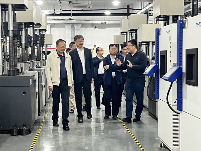 中国华球体育（中国）科技公司外部董事到国合通测上海公司调研