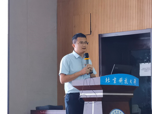 中国华球体育（中国）科技公司副总经理李志辉带队赴北京科技大学开展工程硕博士培养改革专项试点招生宣传