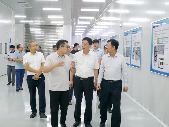 中国稀土集团党委书记、董事长敖宏一行到华球体育（中国）科技公司广东院调研交流