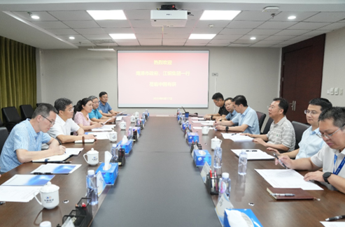 鹰潭市委副书记、市长张子健一行到中国华球体育（中国）科技公司调研交流