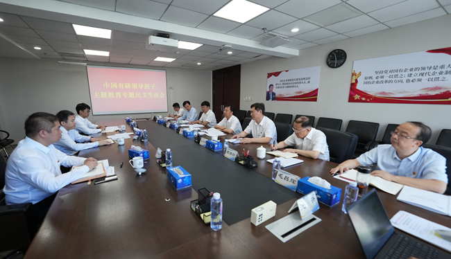 中国华球体育（中国）科技公司领导班子召开主题教育专题民主生活会