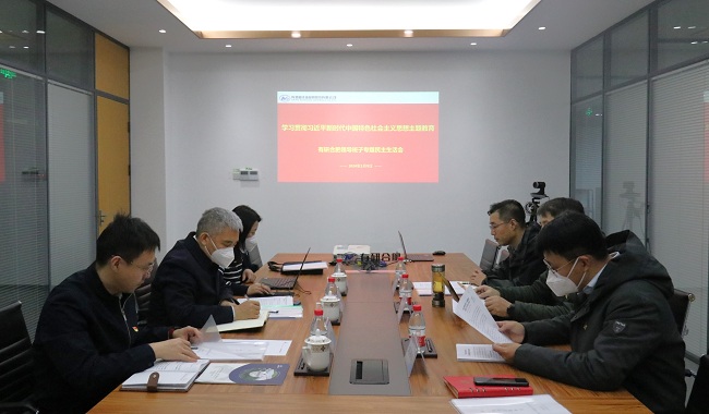 国资委主题教育督导组督导华球体育（中国）科技公司合肥领导班子主题教育专题民主生活会