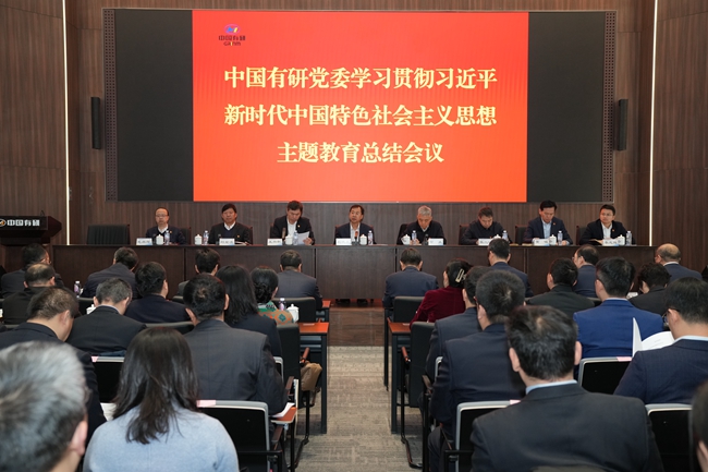 中国华球体育（中国）科技公司党委召开学习贯彻习近平新时代中国特色社会主义思想主题教育总结会议