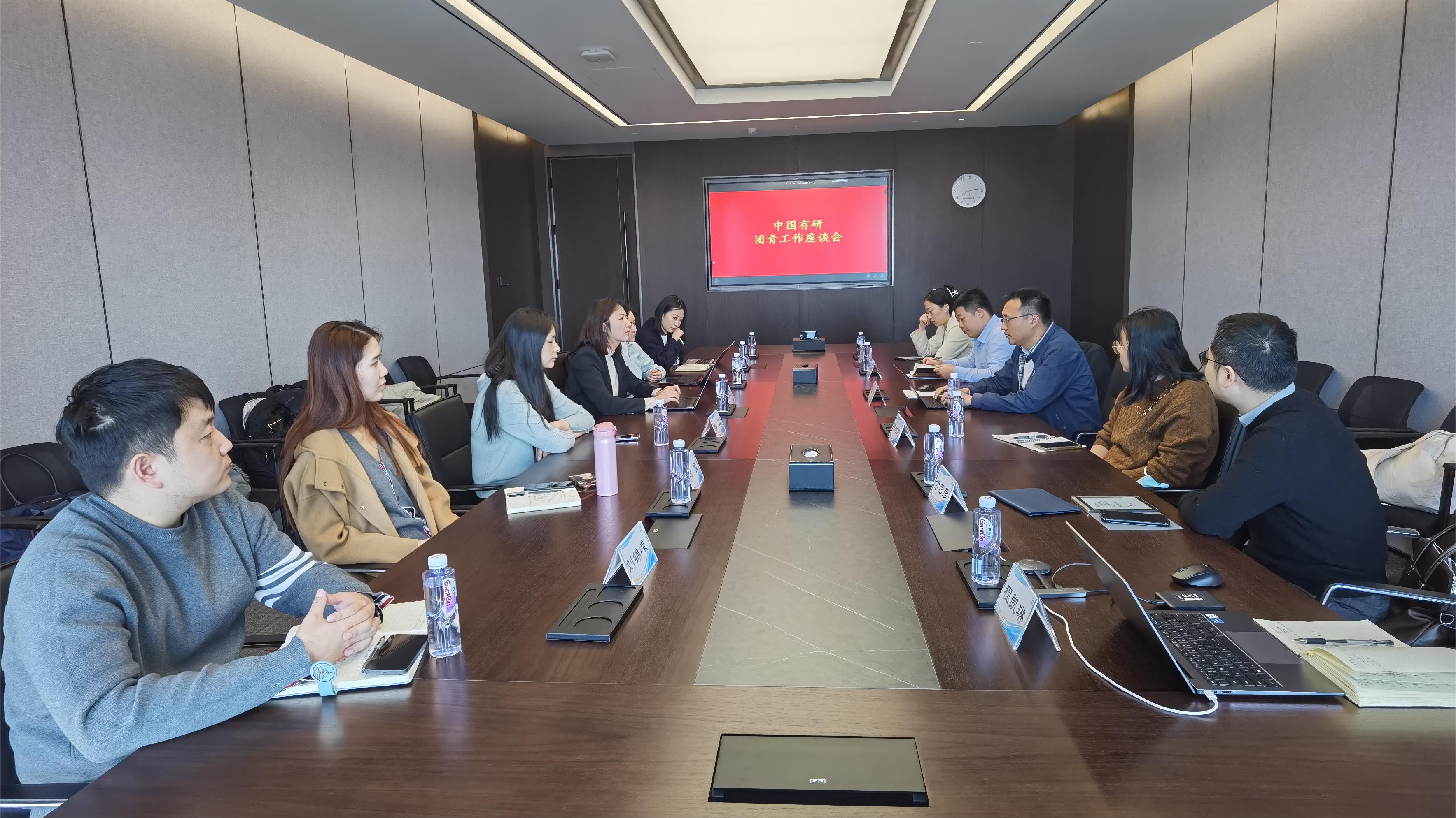 中国华球体育（中国）科技公司团委召开团员和青年主题教育总结座谈会