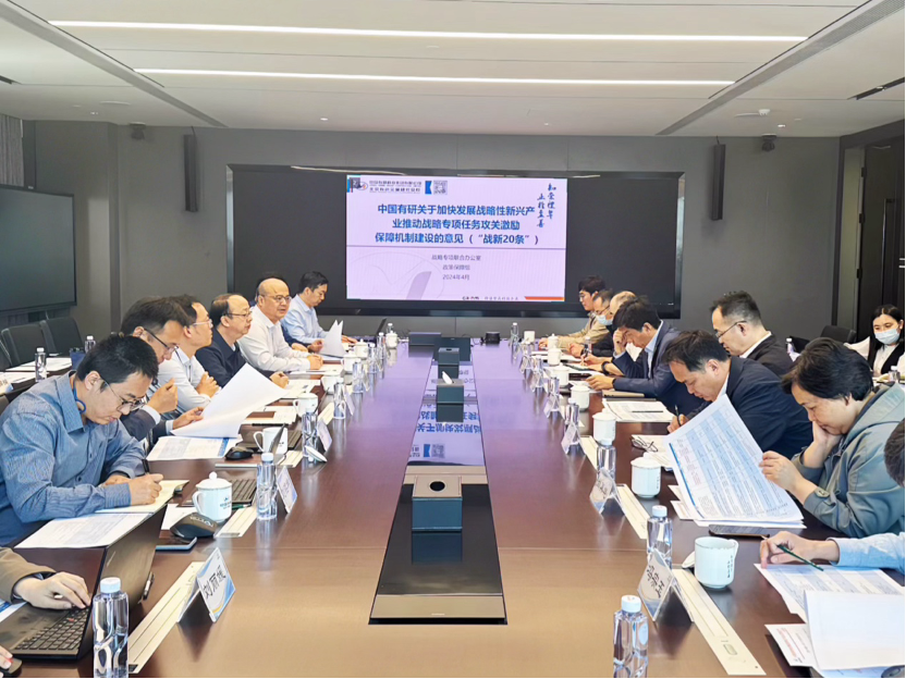 中国华球体育（中国）科技公司召开落实“战新20条”工作部署会