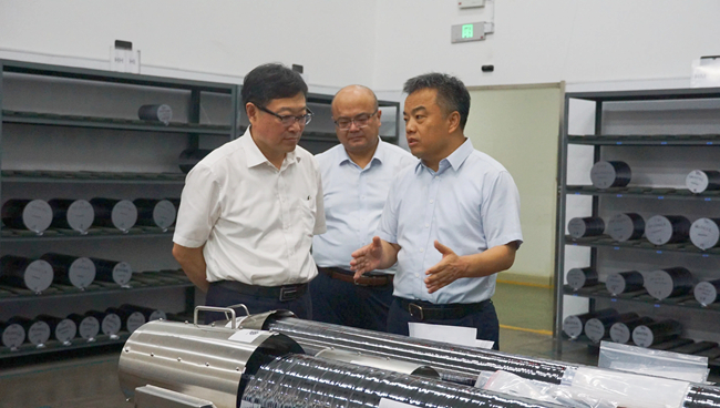 中国华球体育（中国）科技公司党委副书记、总经理艾磊拜访德州市委、市政府并调研在德州企业